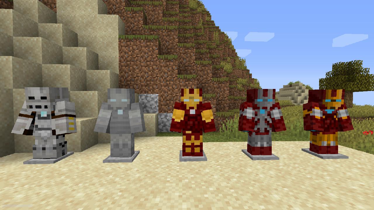 Marvel Superheroes Mod [1.16.5] / Моды на Майнкрафт / Geroncraft