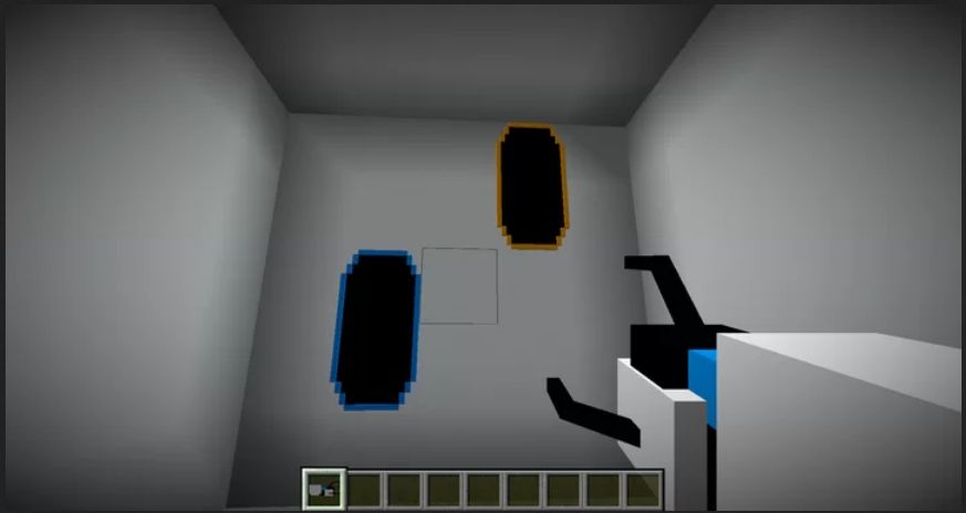 Portal gun 1.16 5. Портальная пушка майнкрафт 1.16.5. Майн портальная пушка 1.12. Portal 2 Minecraft texture Portal Gun. Майнкрафт мод Portal Gun крафты.