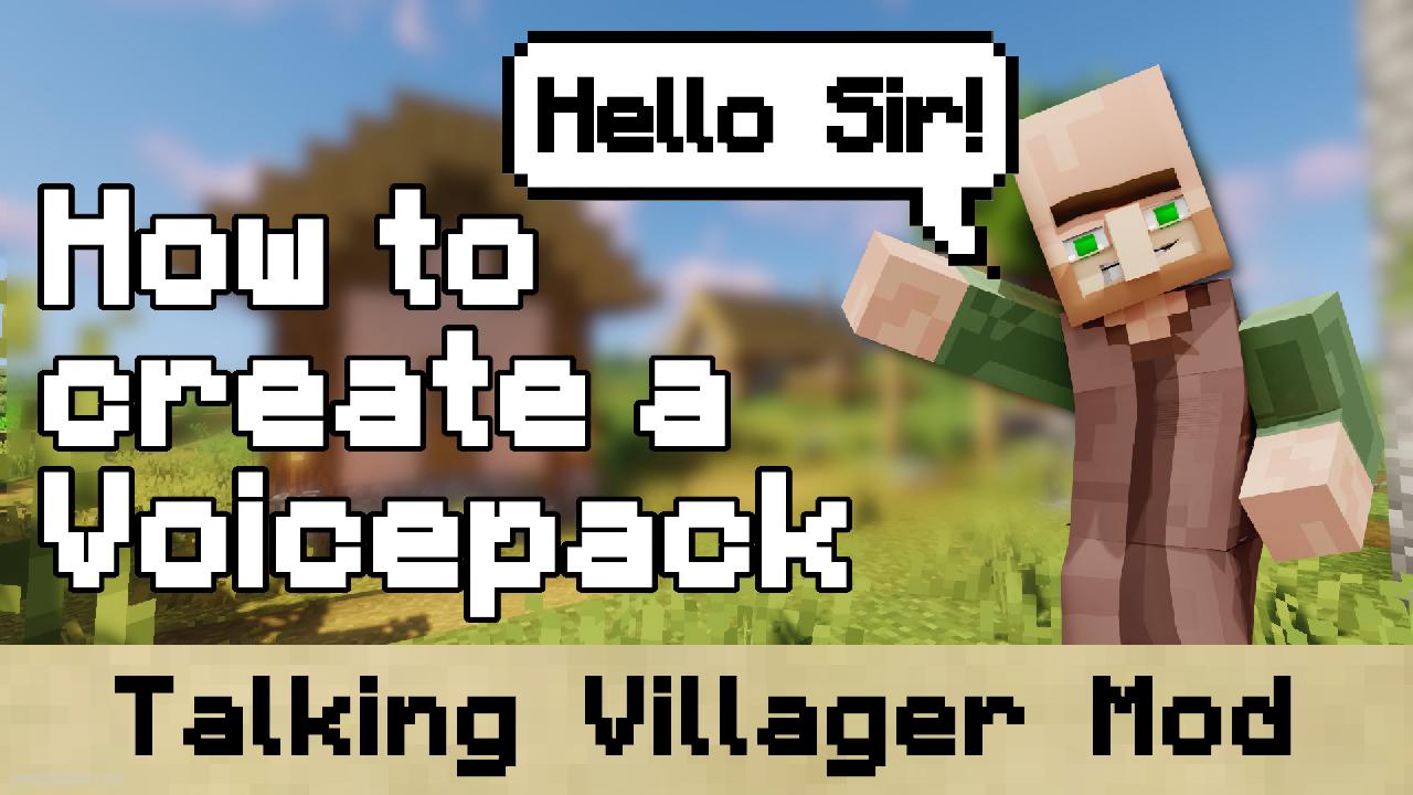 Talking Villagers (Fabric) [1.19.4] [1.18.2] [1.17.1] [1.16.5] / Моды на  Жителей в Майнкрафт / Geroncraft